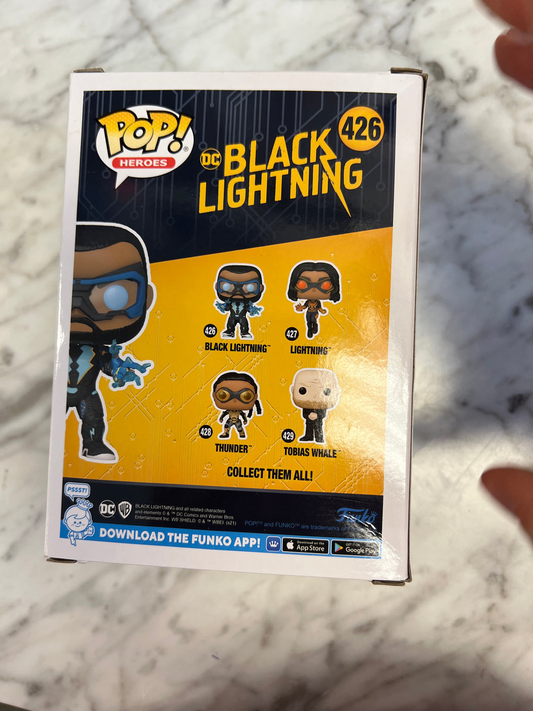 Funko Pop! Black Lightning #426 DC Heroes FP122224