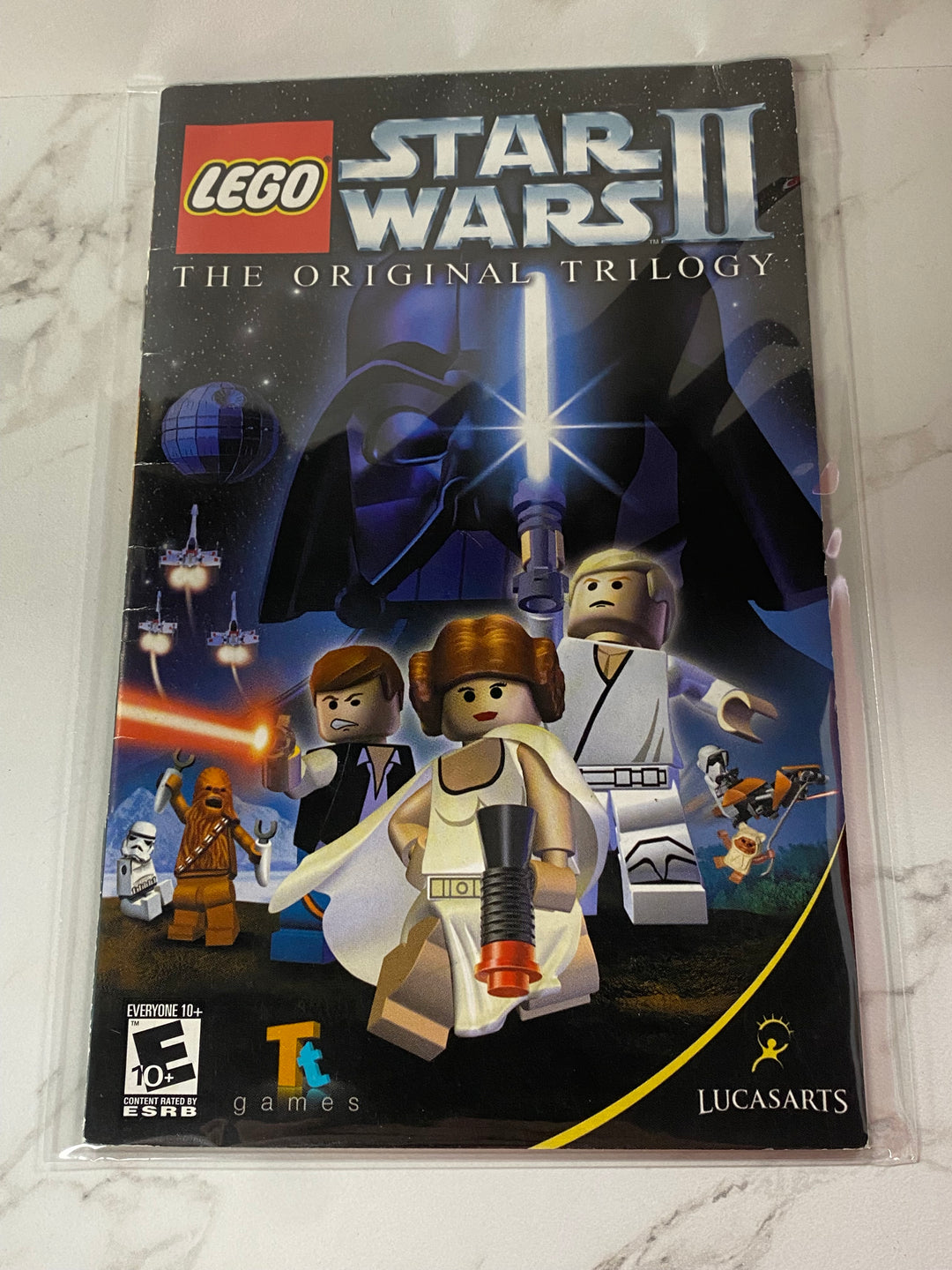 LEGO Star Wars II Original Trilogy - PS2 Manual ONLY MO61826