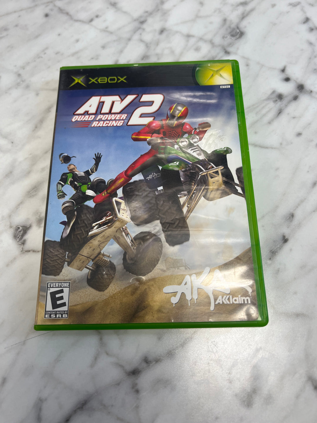 ATV Quad Power Racing 2 for Original Microsoft Xbox in case. Tested and Working.     DO61124