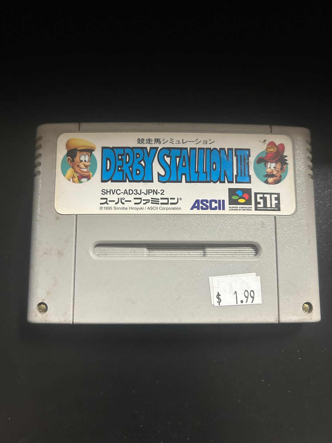 Derby Stallion III (Japanese Import) - Super Famicom NI1126