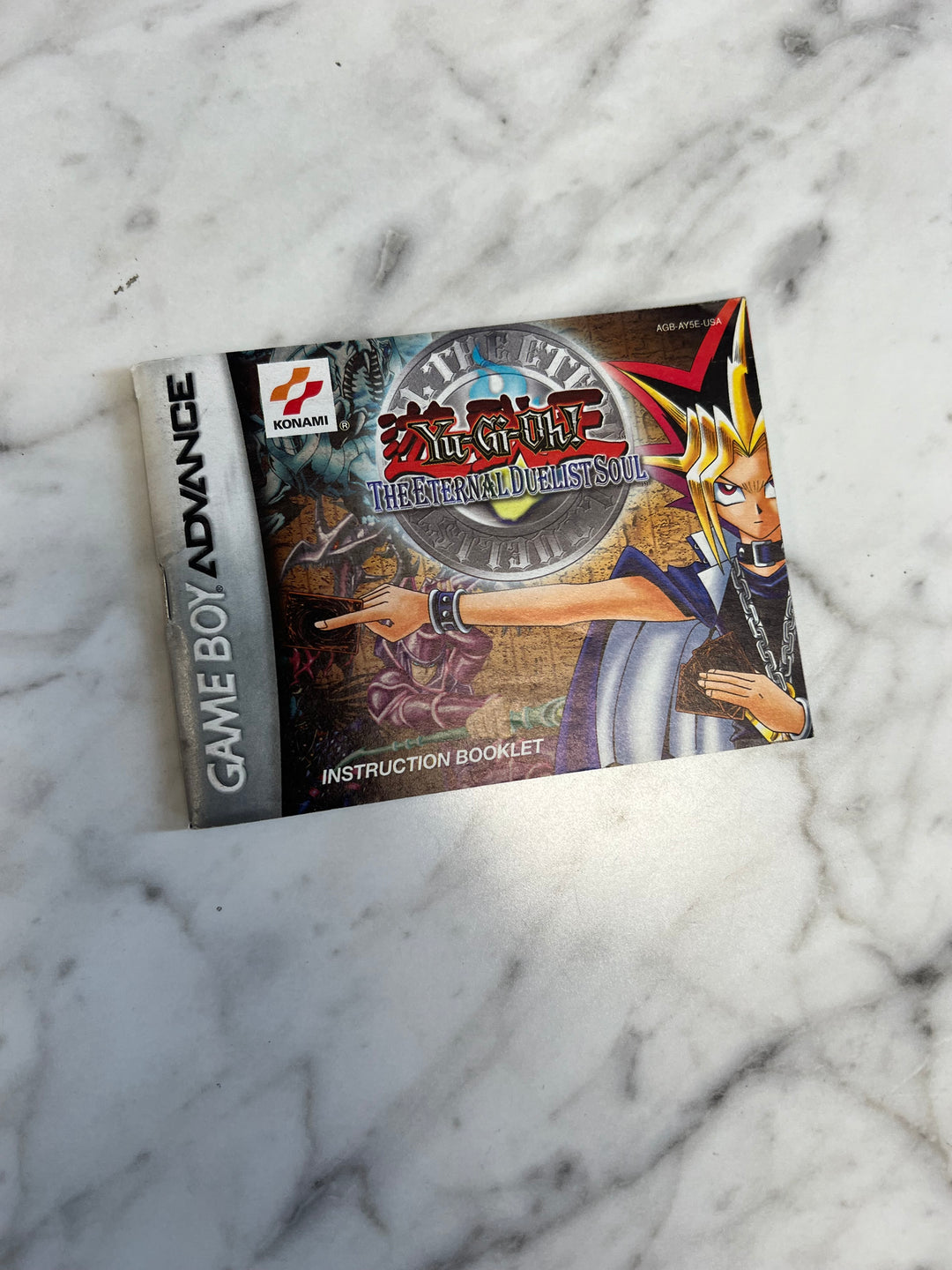Yu-Gi-Oh! The Eternal Duelist Soul Gameboy Advance GBA MANUAL ONLY MO92424