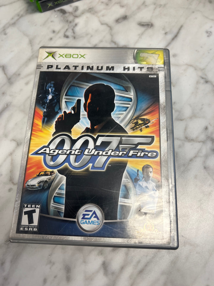 007 Agent Under Fire for Original Microsoft Xbox in case. Tested and Working.     DO61124