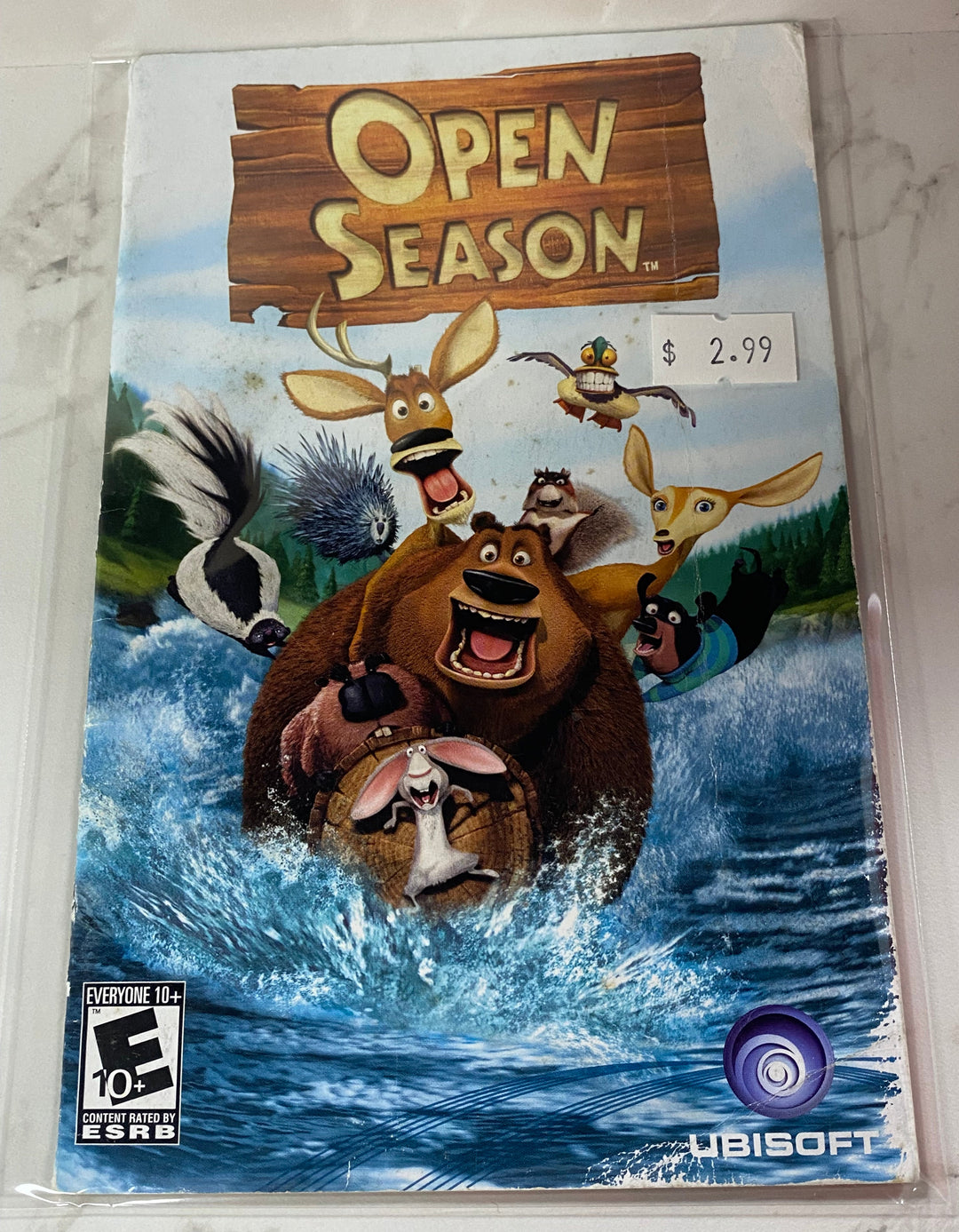 Open Season - PS2 Manual ONLY MO61826