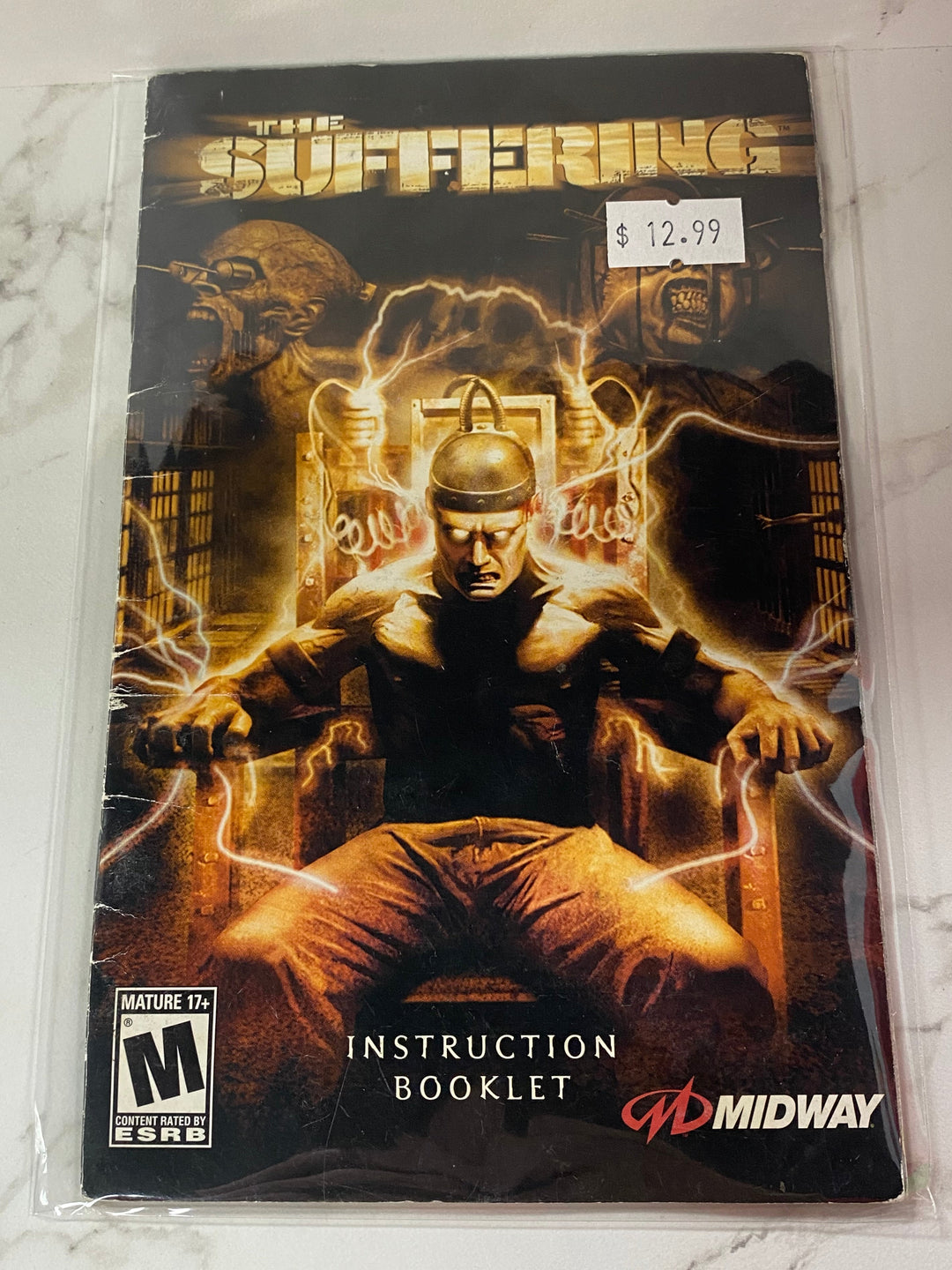 The Suffering - PS2 Manual ONLY MO61826
