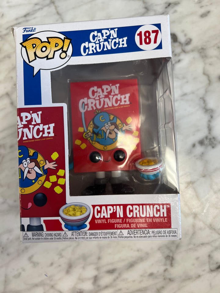Funko Pop! Cap'n Crunch #187 Ad Icons Damaged box corners FP122224