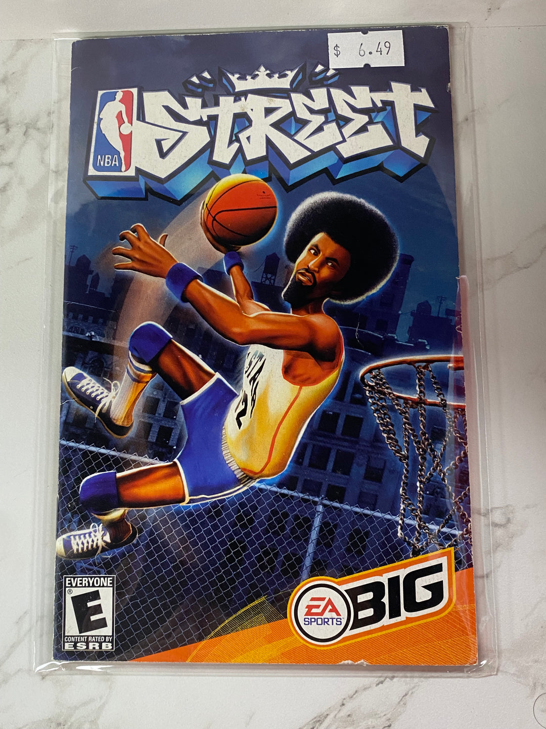 NBA Street - PS2 Manual ONLY MO61826