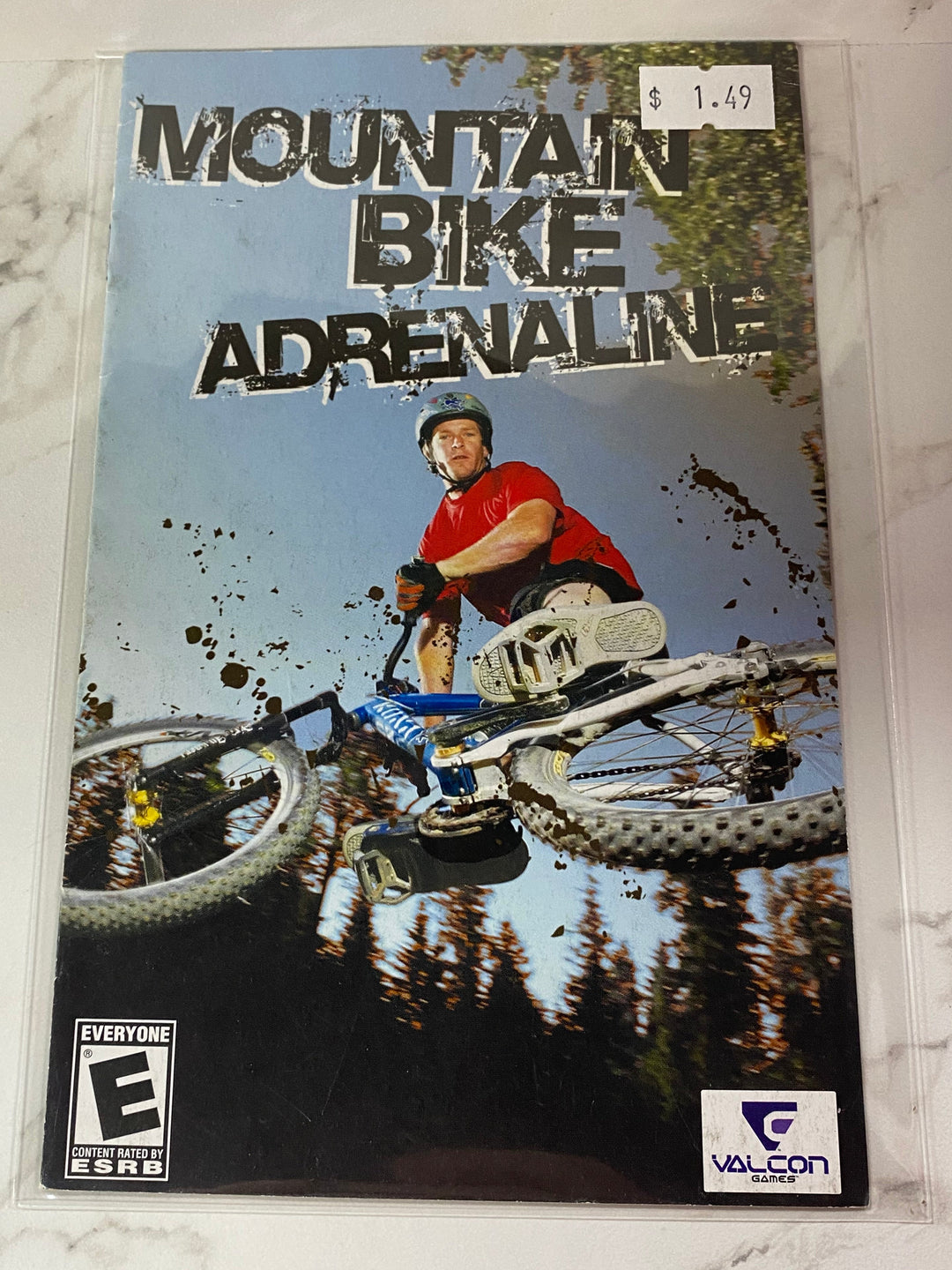 Mountain Bike Adrenaline - PS2 Manual ONLY MO61826