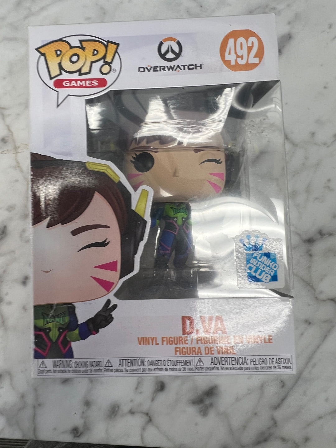 Funko Pop! D.Va #492 Funko Insider Overwatch UT42125