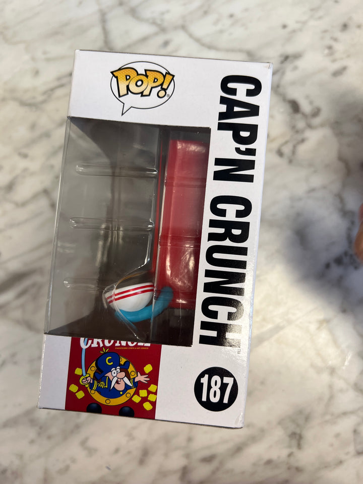 Funko Pop! Cap'n Crunch #187 Ad Icons Damaged box corners FP122224
