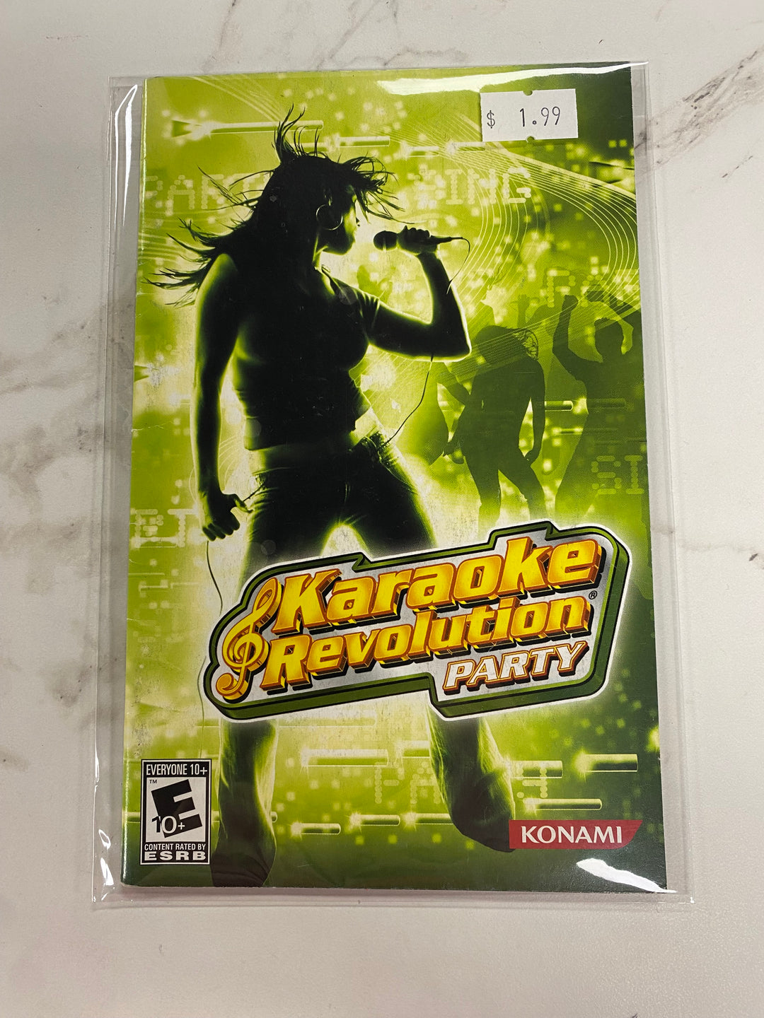 Karaoke Revolution Party - PS2 Manual ONLY MO61826