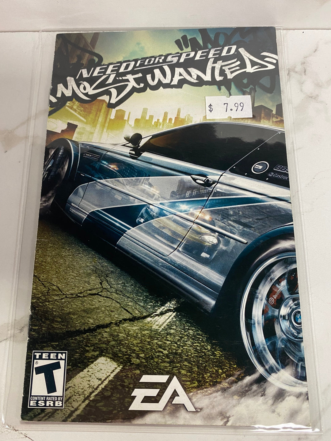 Need for Speed Most Wanted - PS2 Manual ONLY MO61826