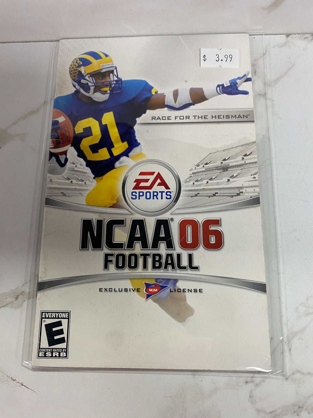 NCAA Football 2006 - PS2 Manual ONLY MO61826