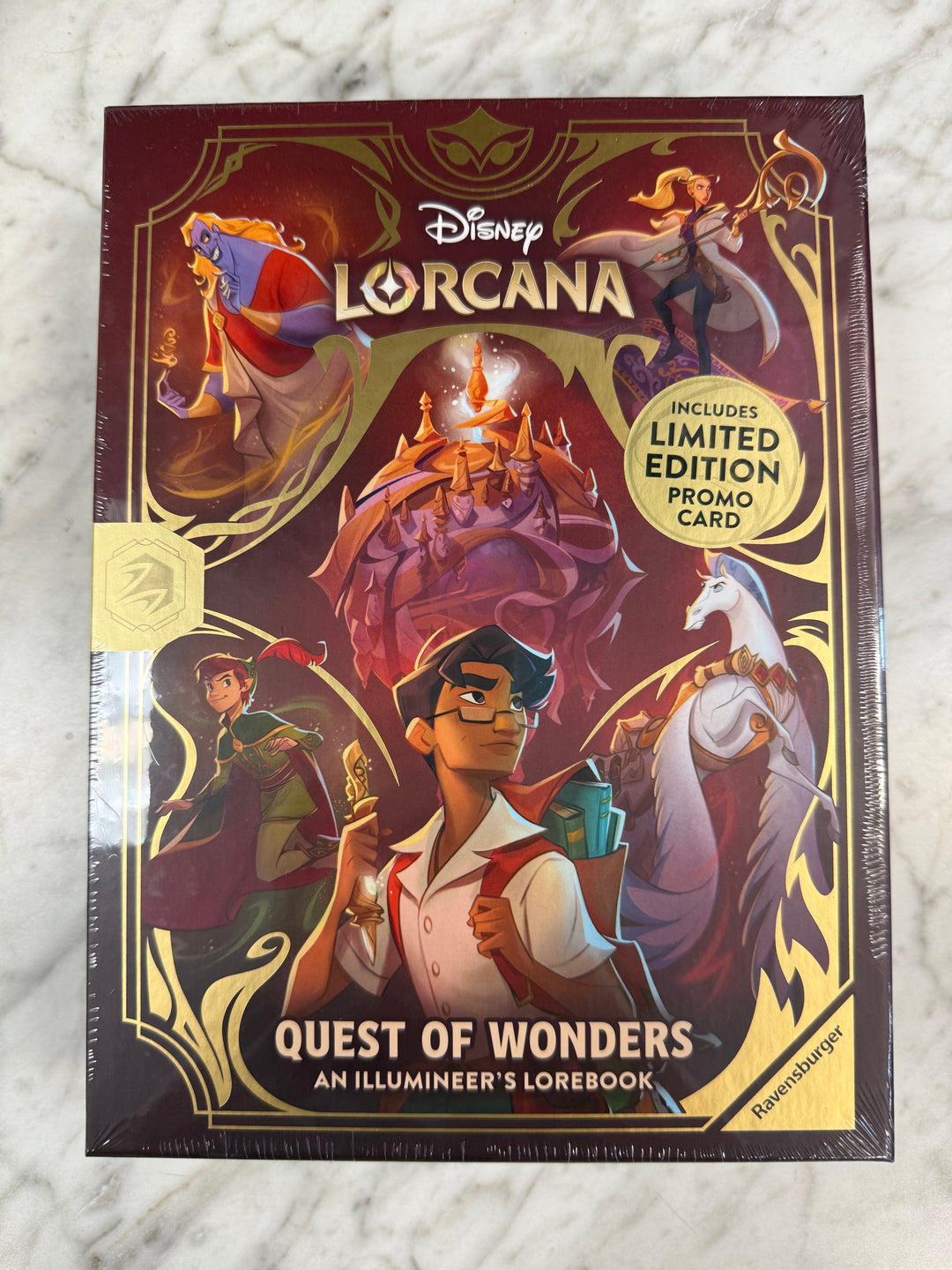 Disney Lorcana Quest of Wonders Illumineer's Lorebook