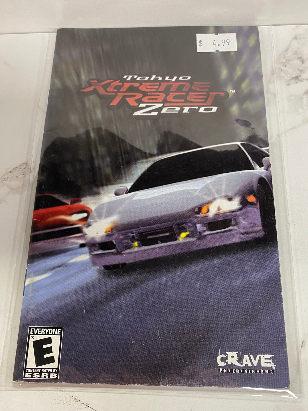 Tokyo Xtreme Racer Zero - PS2 Manual ONLY MO61826