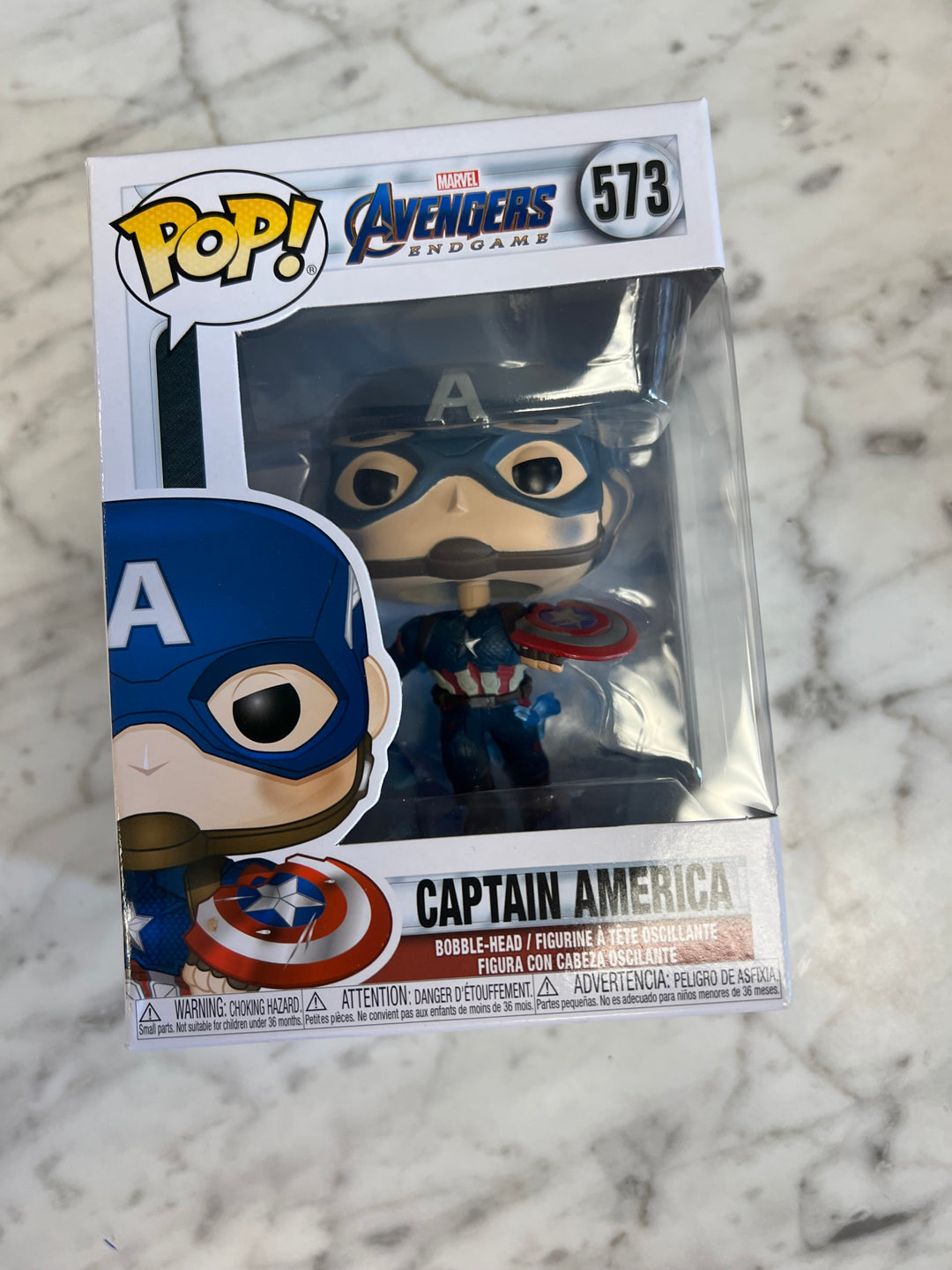 Funko Pop! Captain America #573 Avengers Endgame FP122224