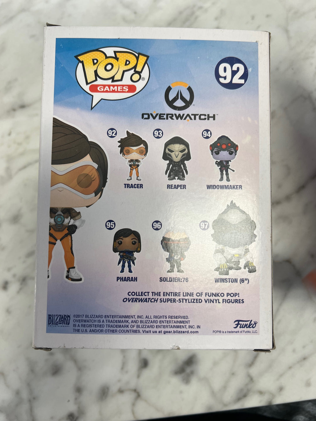 Funko Pop! Tracer #92 Overwatch Thinkgeek UT42125