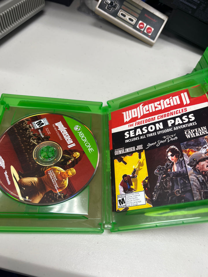 Wolfenstein II The New Colossus for Xbox One in case. Tested and Working.     DO61124