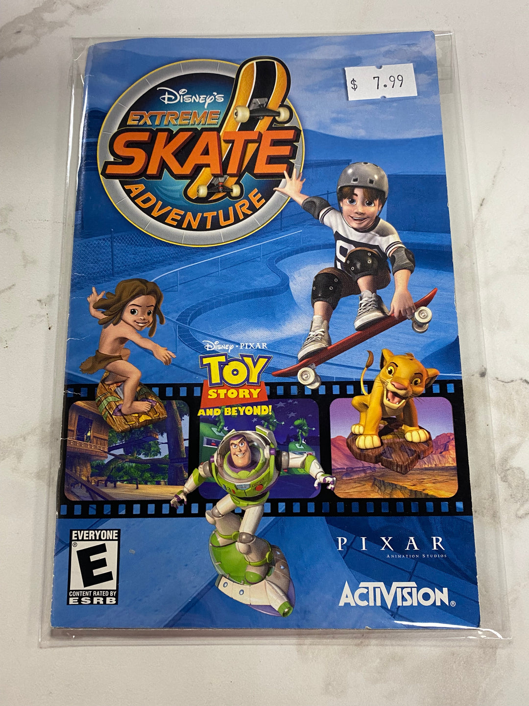 Disney's Extreme Skate Adventure  - PS2 Manual ONLY MO61826