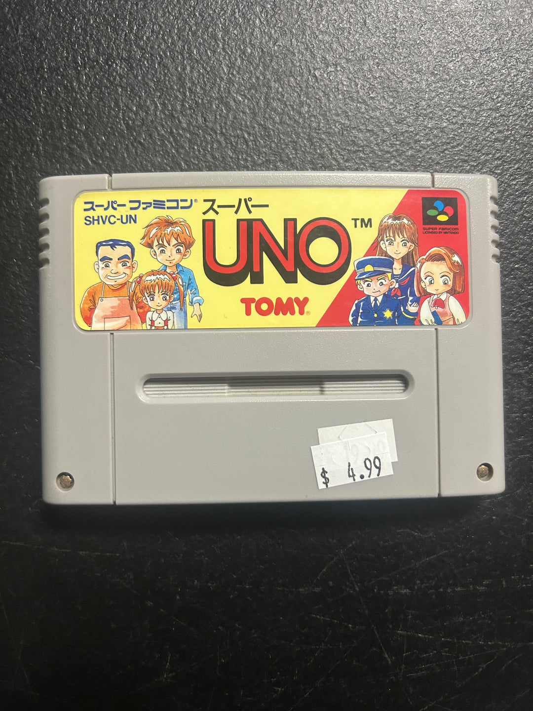 Super Uno (Japanese Import) - Super Famicom NI1126
