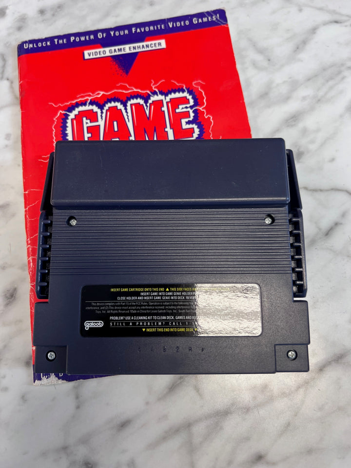 Game Genie for SNES Super Nintendo with Code Programming Manual UA10725