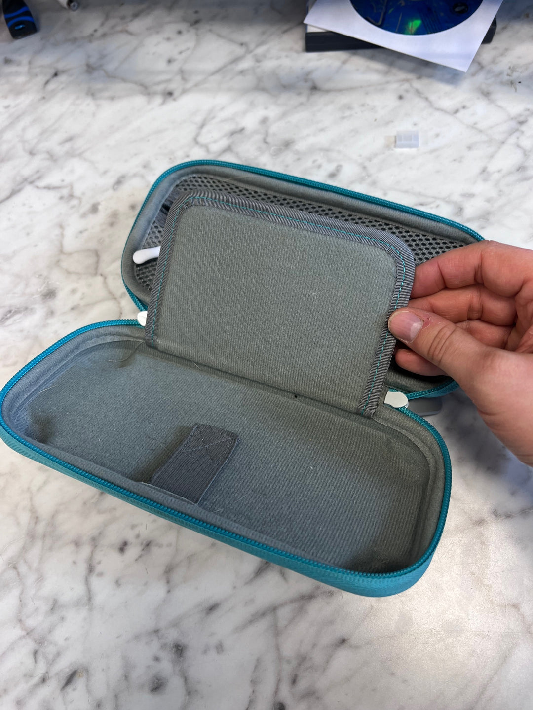 Nintendo Switch Lite Soft Carry Case Teal / Gray UA10725