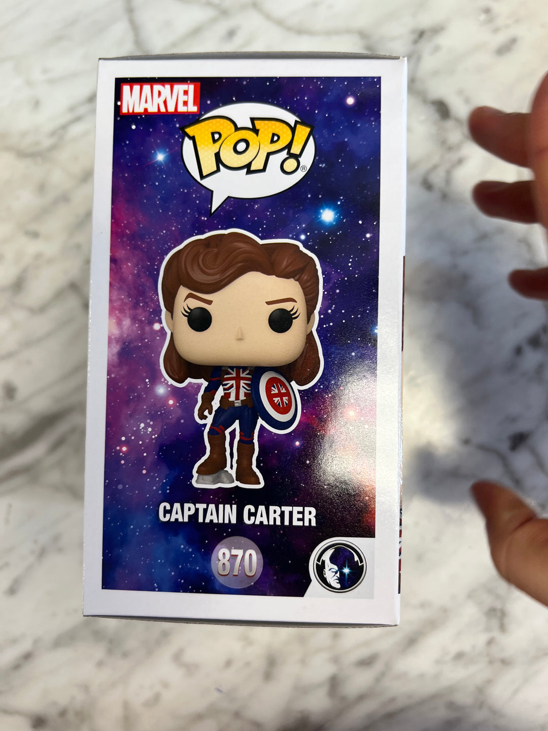Funko Pop! Captain Carter #870 Marvel What If FP122224
