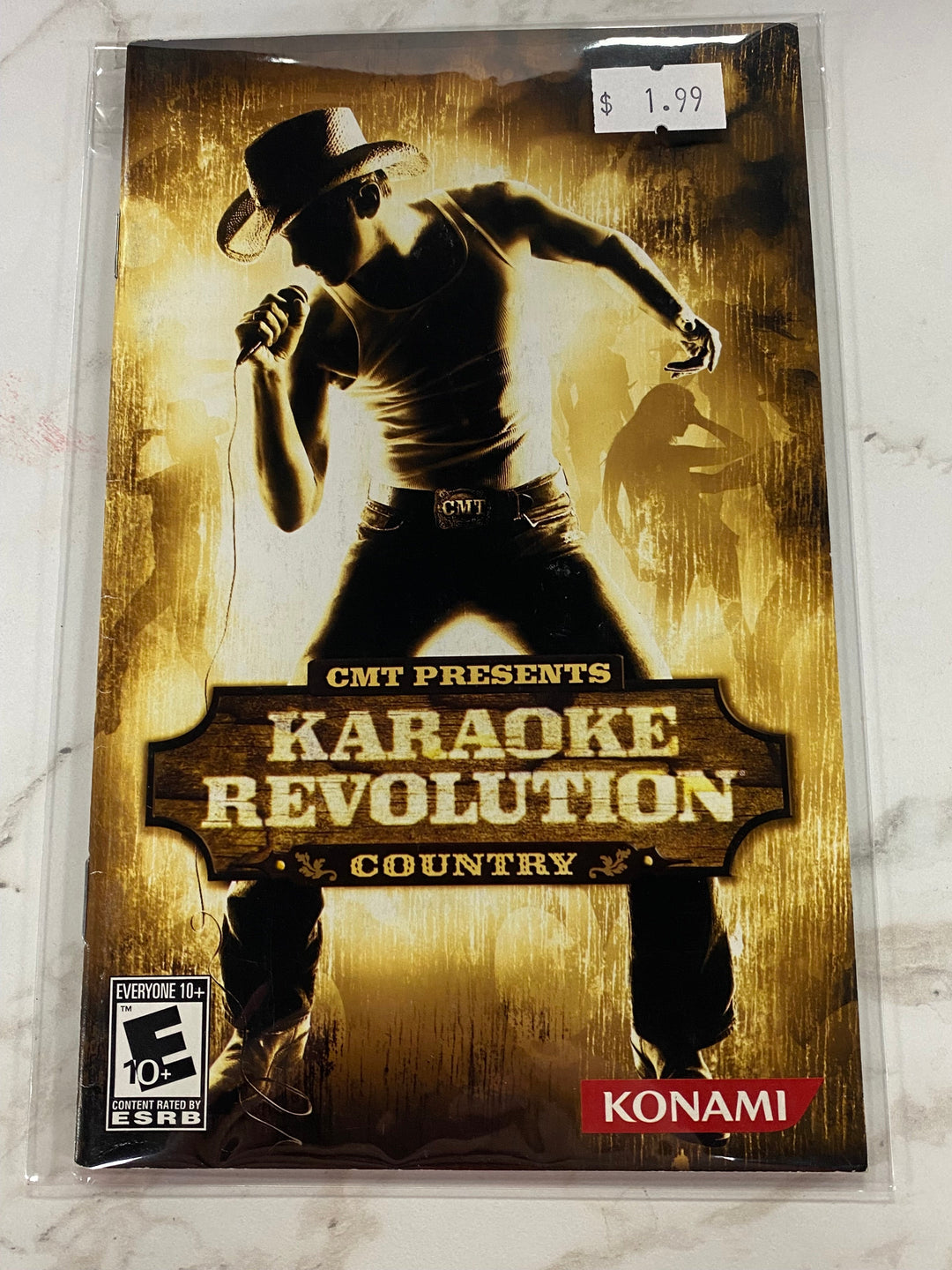 Karaoke Revolution Country - PS2 Manual ONLY MO61826