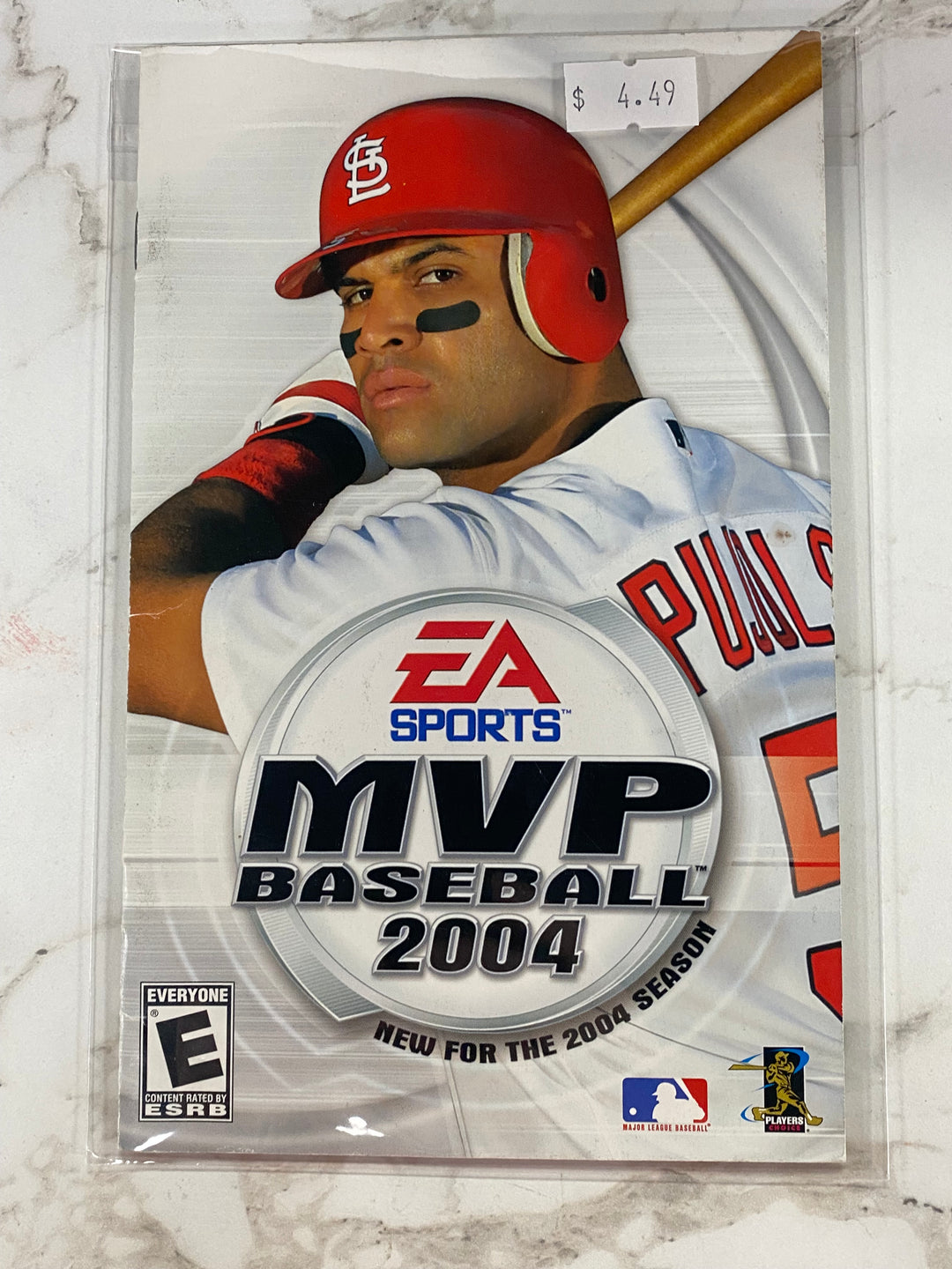 MVP Baseball 2004 - PS2 Manual ONLY MO61826