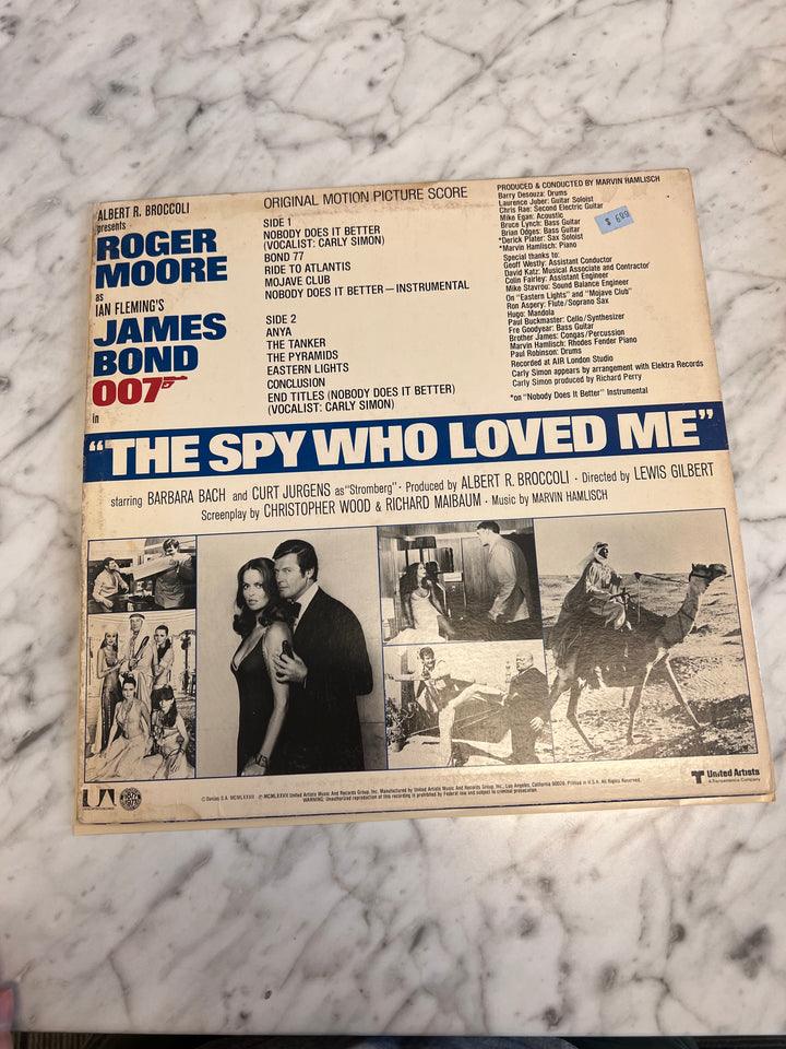 The Spy Who Loved Me - Original Motion Picture Score - Vinyl Record DR71024