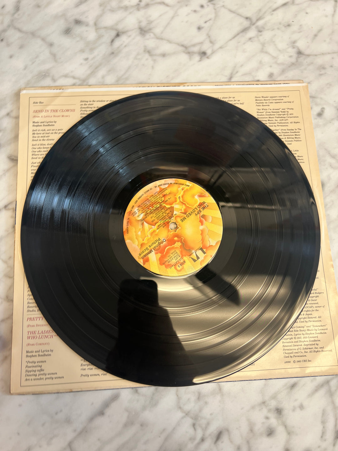 The Spy Who Loved Me - Original Motion Picture Score - Vinyl Record DR71024