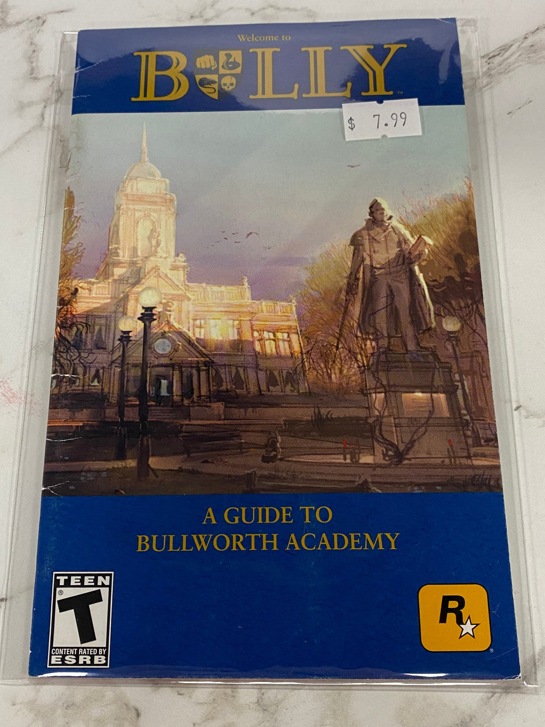 Bully - PS2 Manual ONLY MO61826