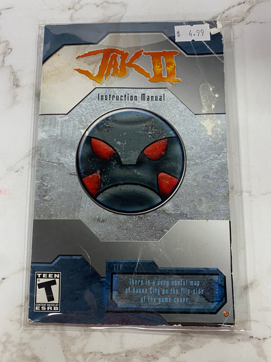 Jak II - PS2 Manual ONLY MO61826