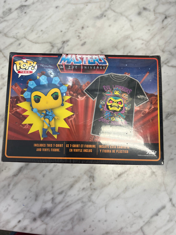 Funko Pop! Tees Evil Lyn New with Large Size T-Shirt Masters of the Universe FP122224