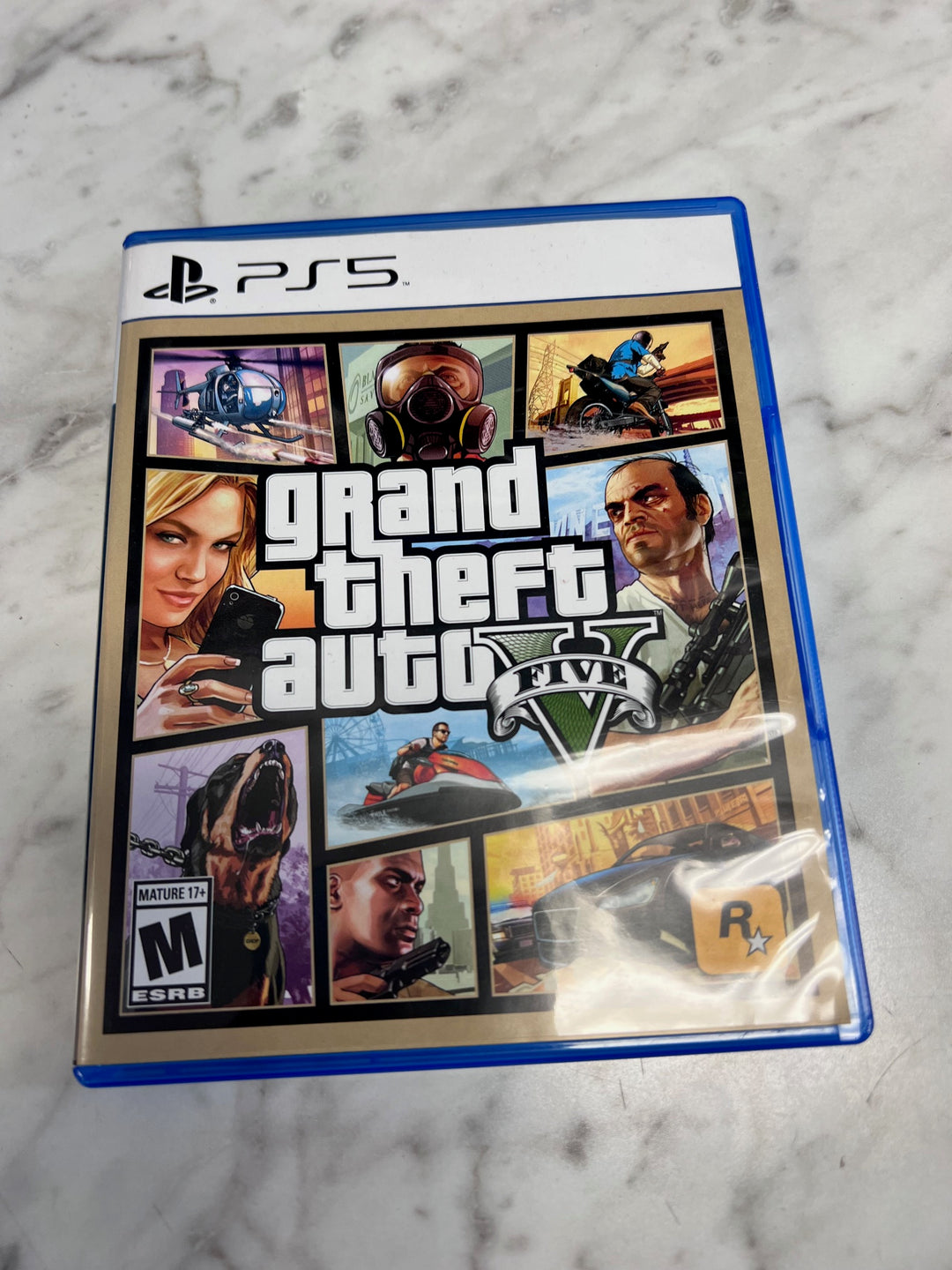 Grand Theft Auto V PS5 Playstation 5 CASE ONLY NO GAME CO10925