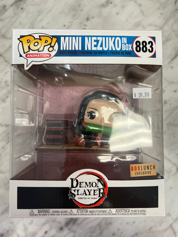 Funko Pop! Animation Mini Nezuko in Box #883 Demon Slayer Box Lunch FP122224
