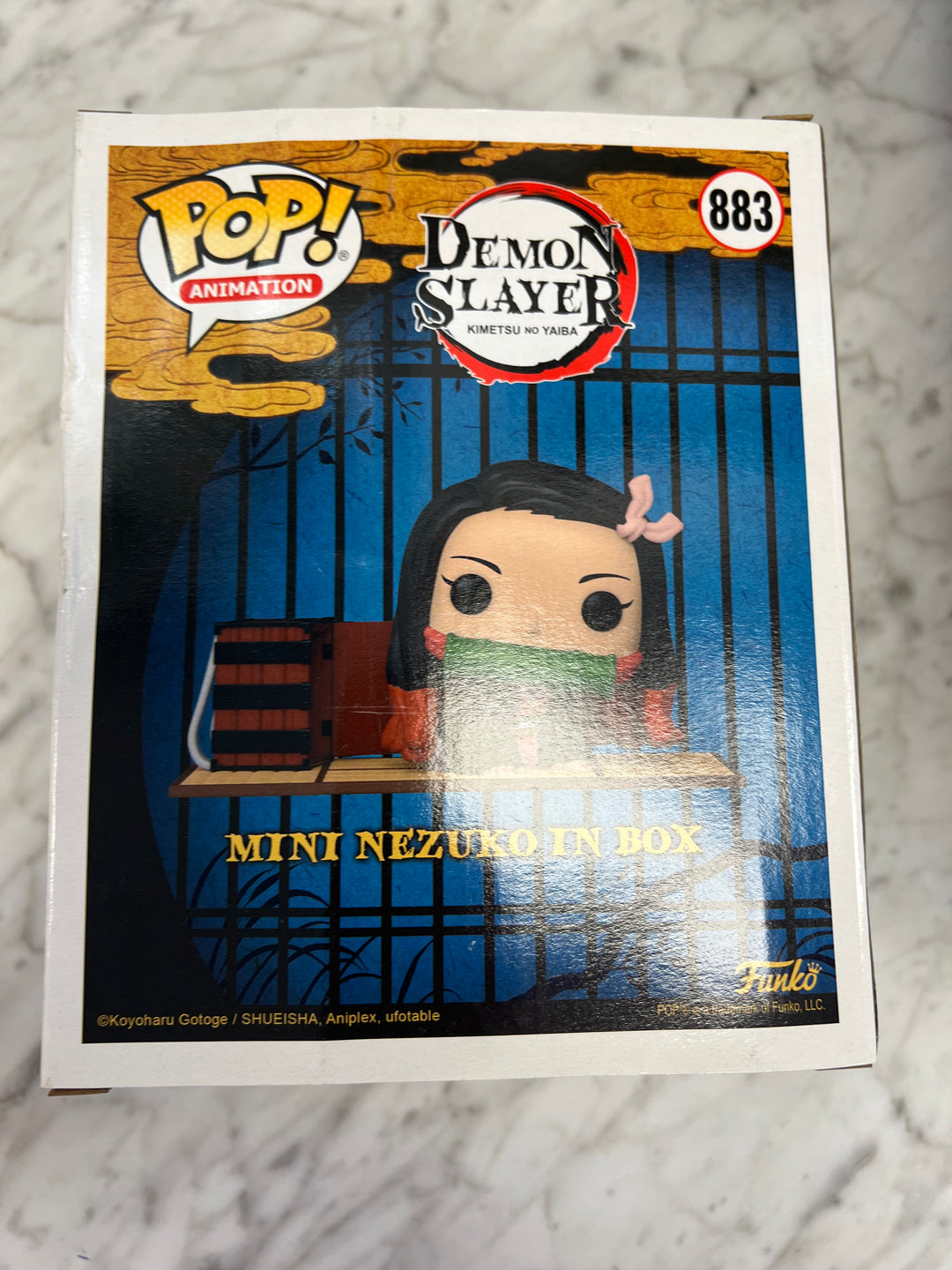 Funko Pop! Animation Mini Nezuko in Box #883 Demon Slayer Box Lunch FP122224