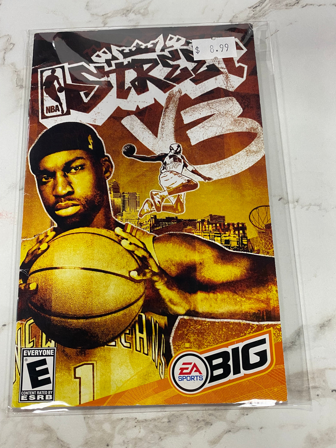 NBA Street Vol 3 - PS2 Manual ONLY MO61826