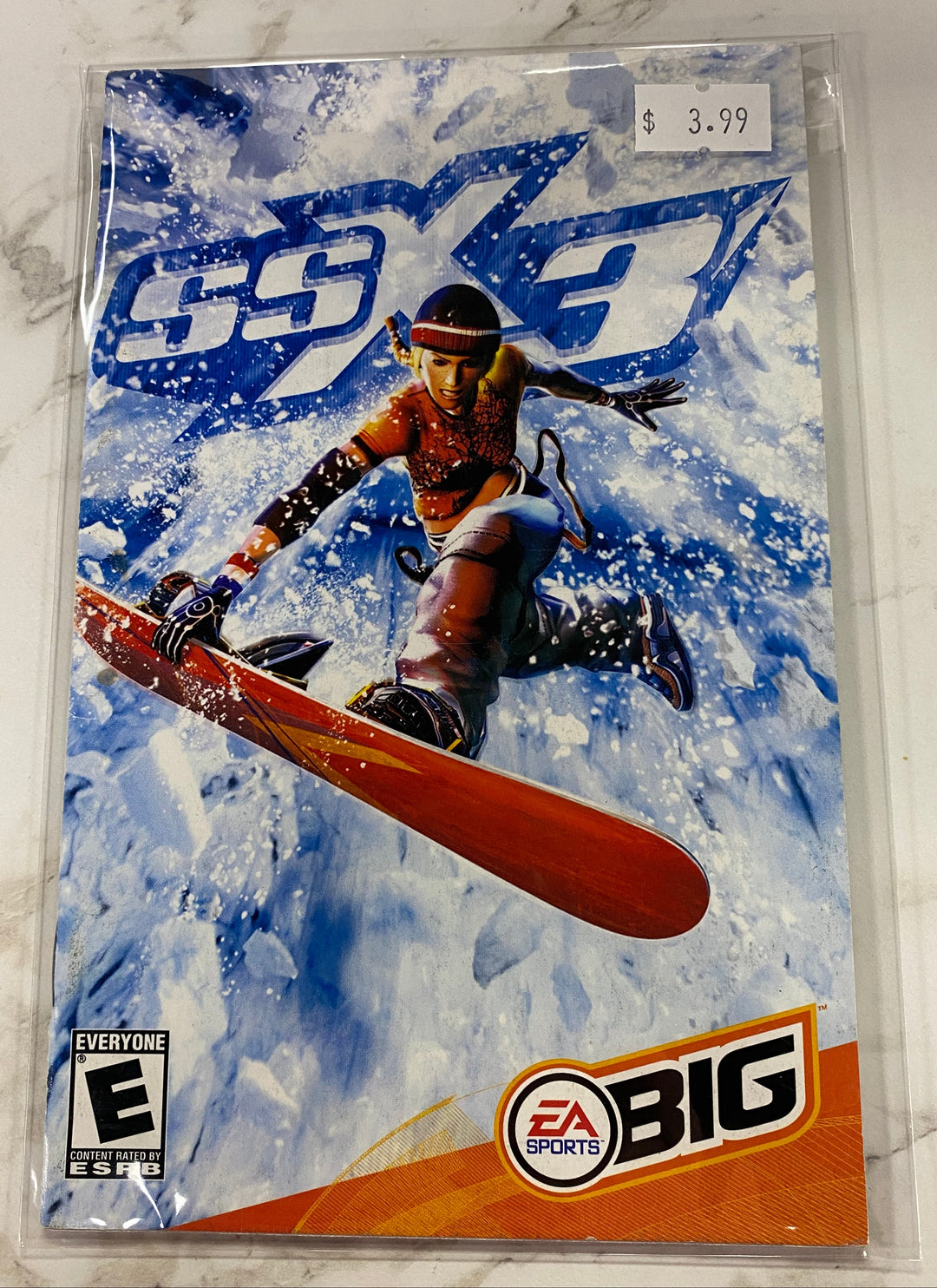 SSX 3 - PS2 Manual ONLY MO61826