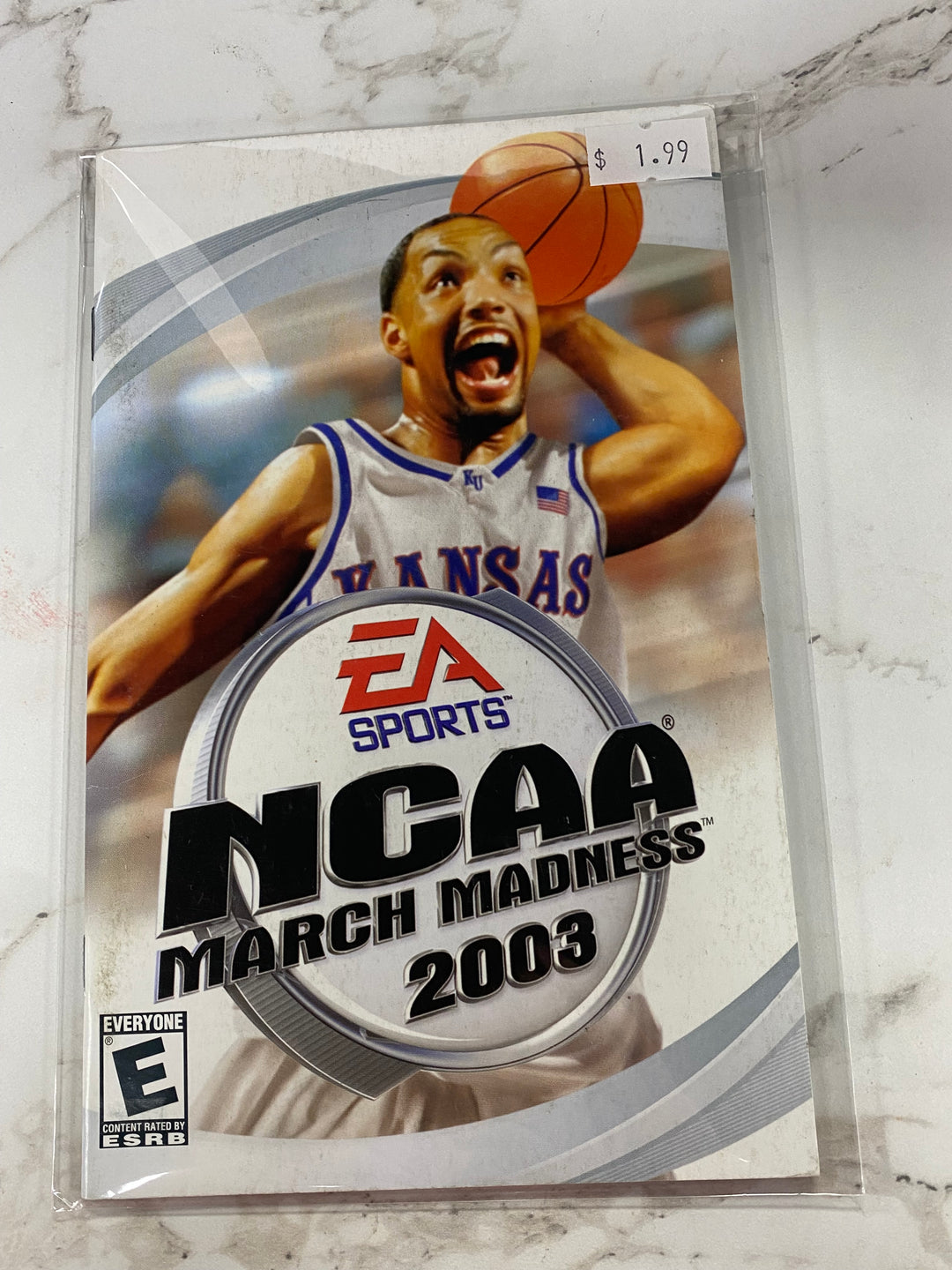 NCAA March Madness 2003 - PS2 Manual ONLY MO61826
