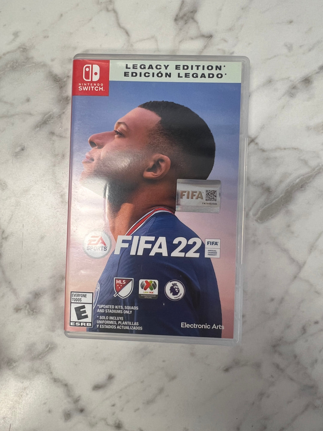 FIFA 22 2022 Legacy Edition Nintendo Switch CASE ONLY CO92524