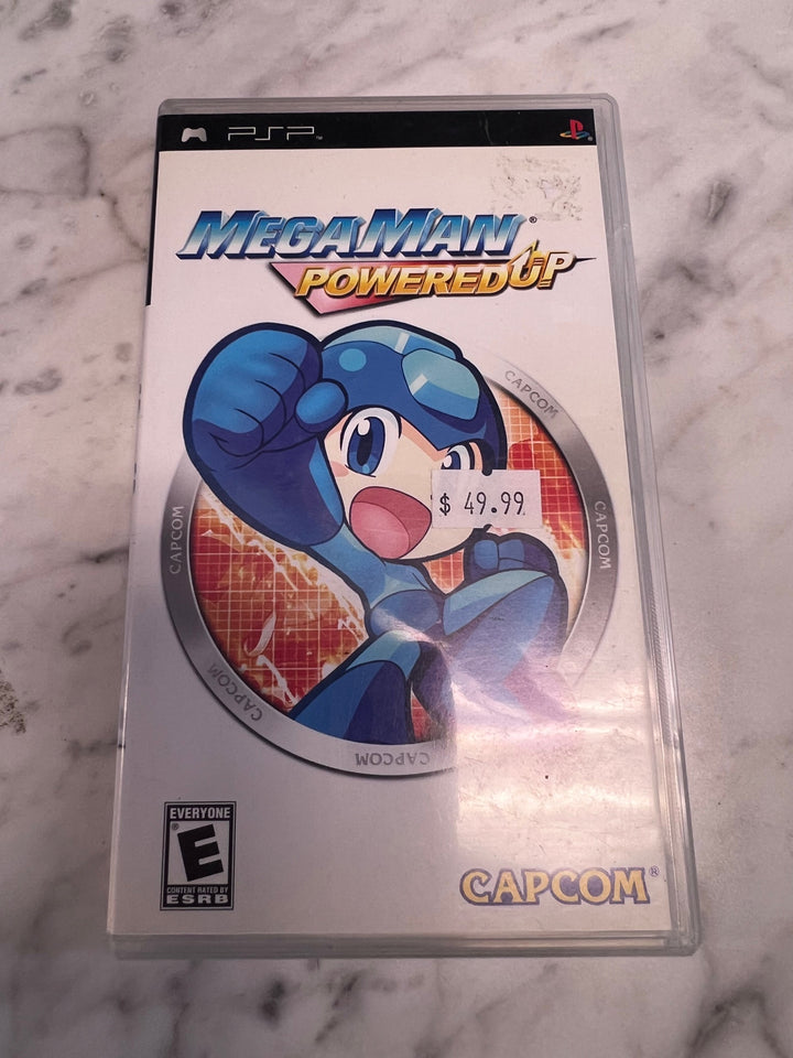 Mega Man Powered Up PSP CASE & MANUAL ONLY NO GAME CO10925