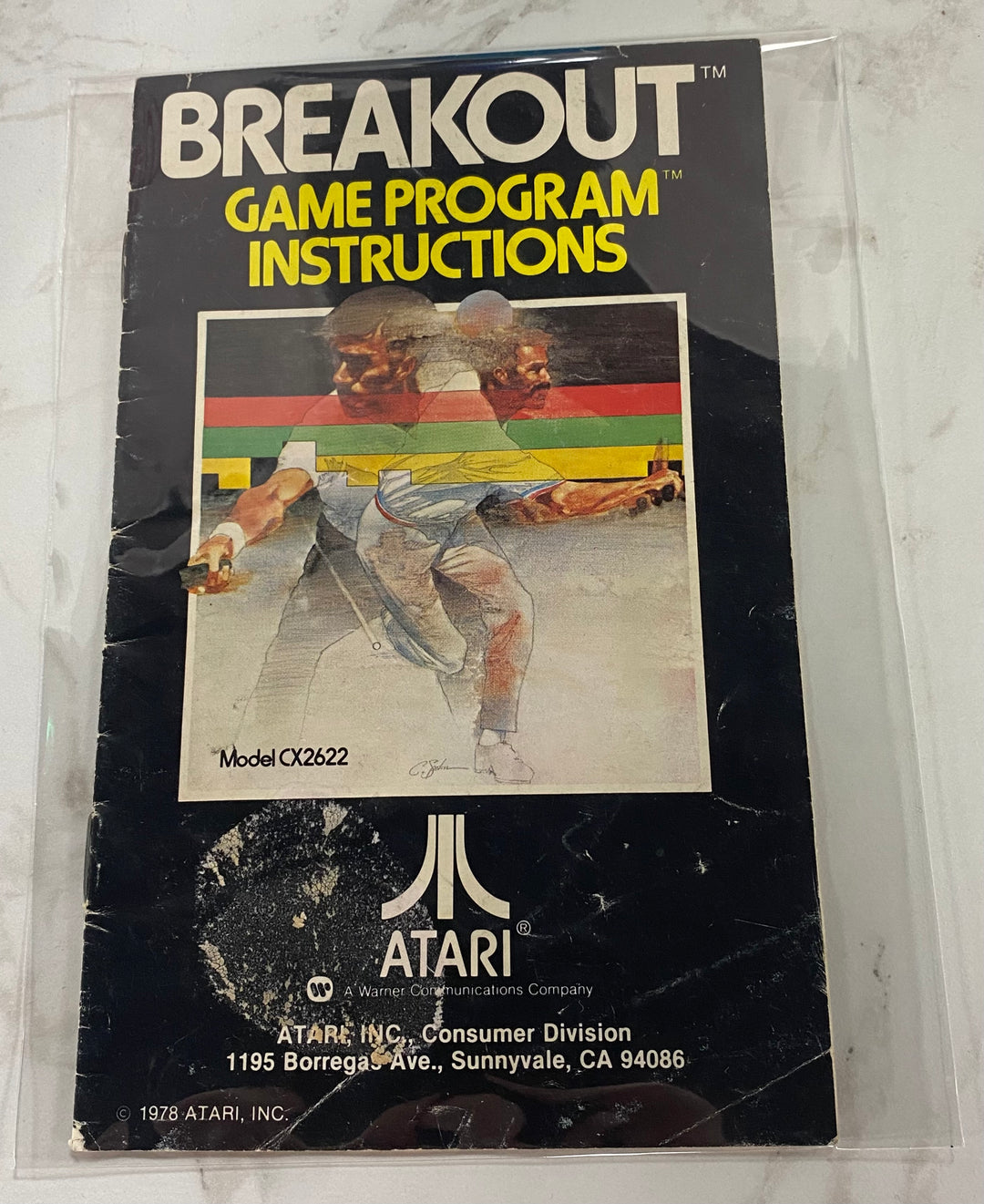 Breakout - Atari 2600 Manual Only MO61826