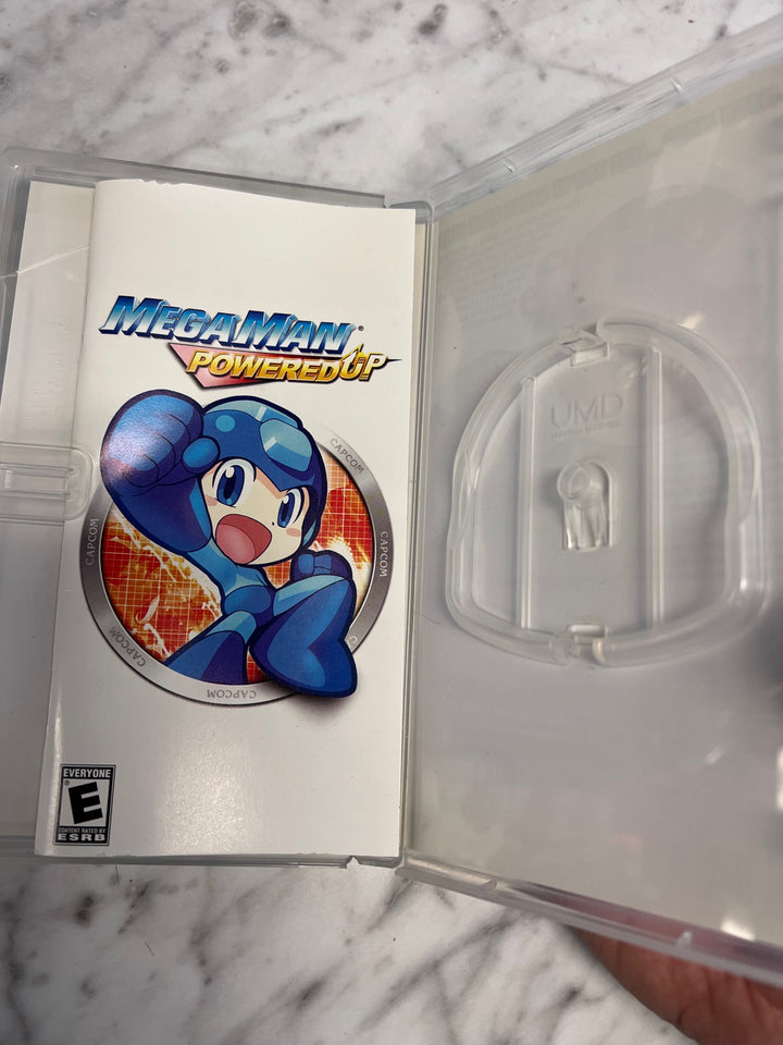 Mega Man Powered Up PSP CASE & MANUAL ONLY NO GAME CO10925