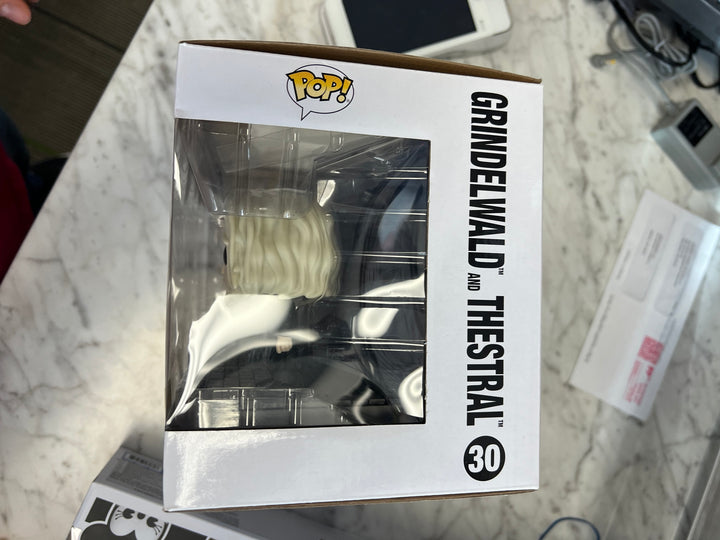 Funko Pop! Grindelwald with Thestral Movie Moments Damaged Top NEW FP122224