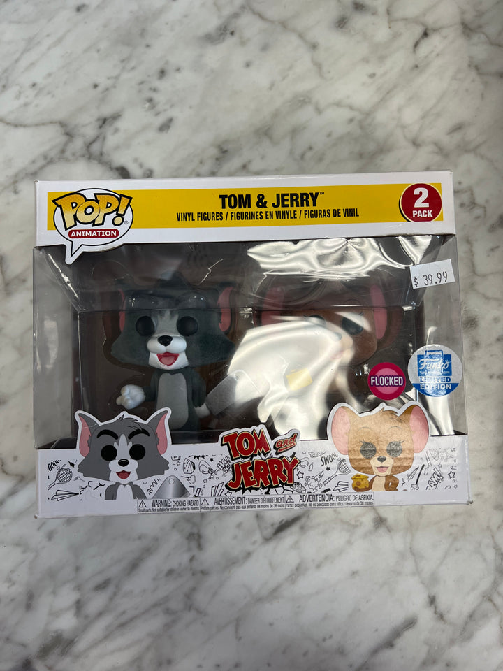 Funko Pop! Animation Tom and Jerry 2 Pack Flocked FP122224