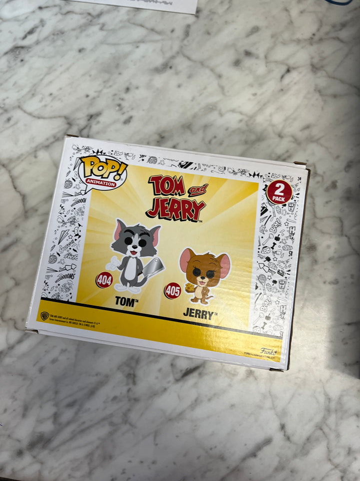 Funko Pop! Animation Tom and Jerry 2 Pack Flocked FP122224
