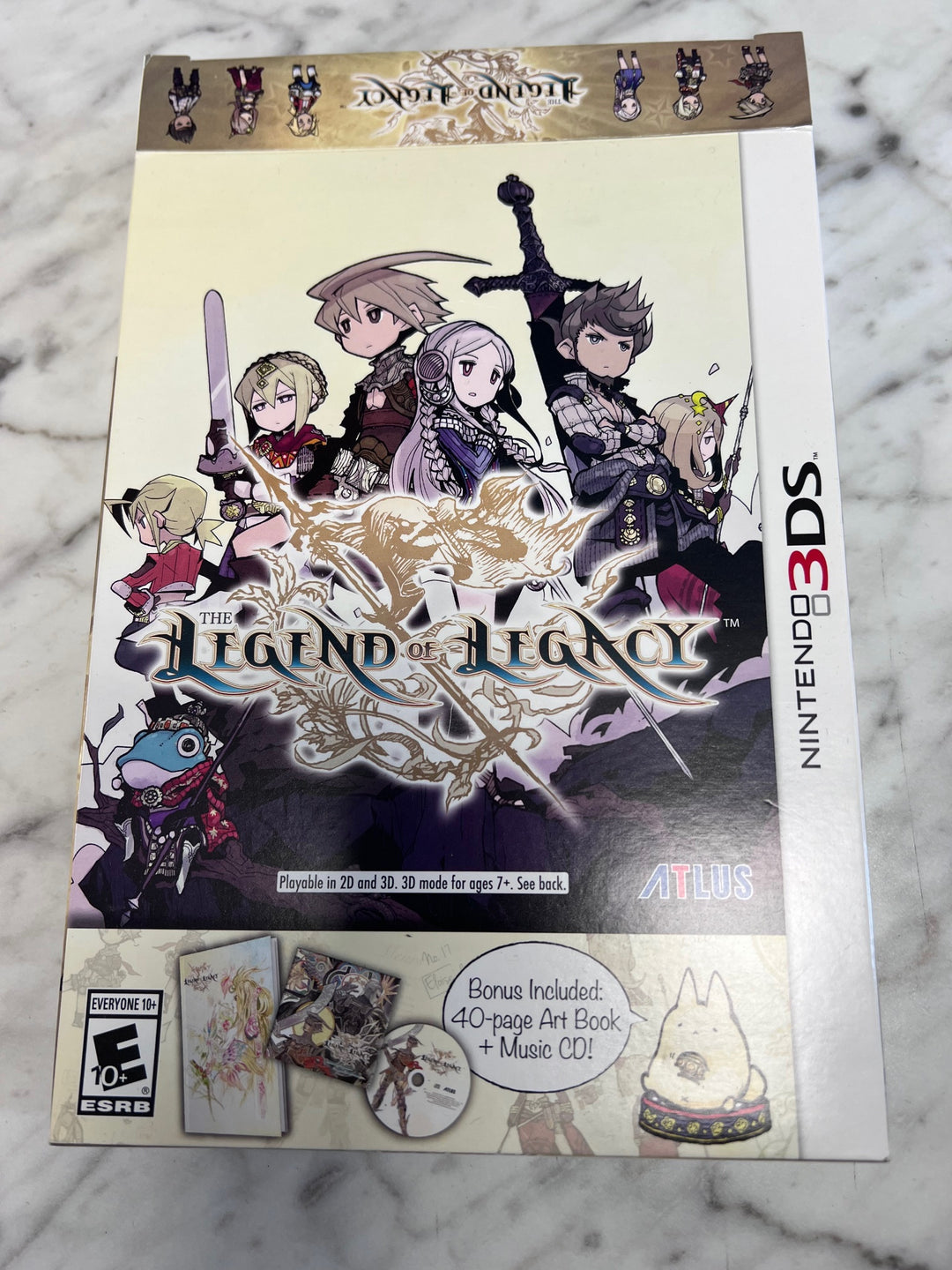 Legend of Legacy Launch Edition Nintendo 3DS NO GAME INCLUDED CO10925