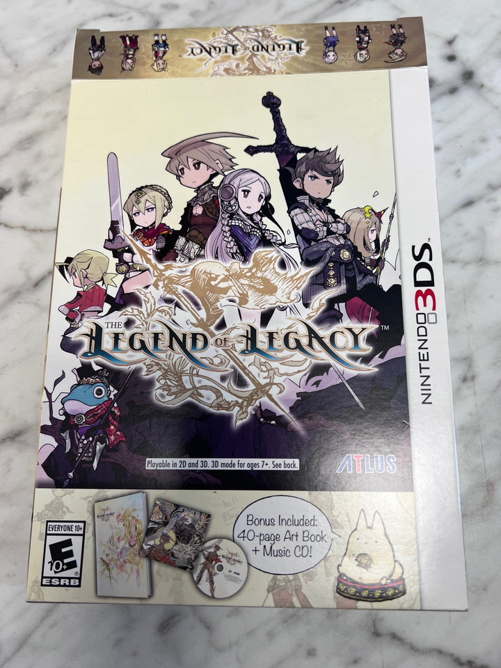 Legend of Legacy Launch Edition Nintendo 3DS NO GAME INCLUDED CO10925