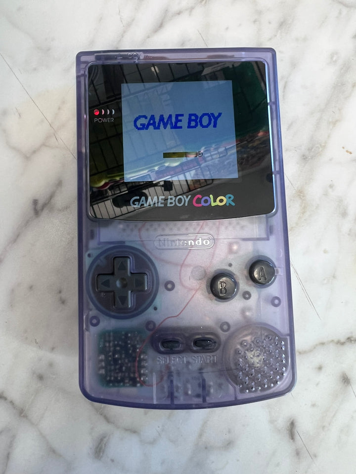 Game Boy Color Console w/ IPS Screen installed and new shell (Select a Color)