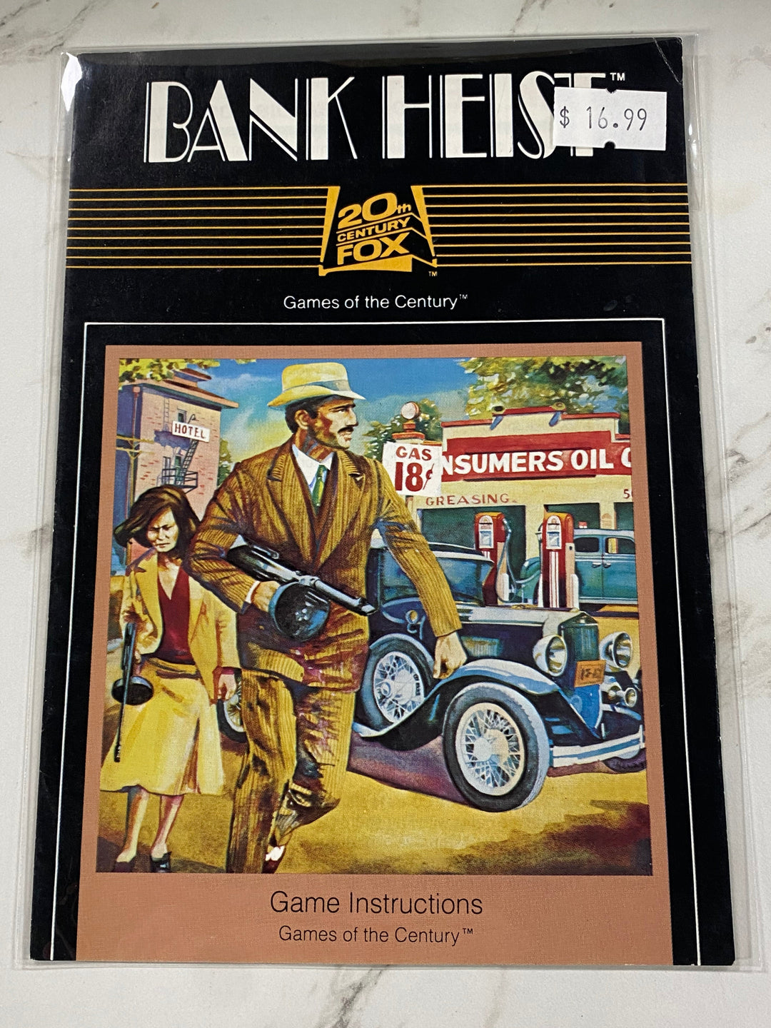 Bank Heist - Atari 2600 Manual Only MO61926